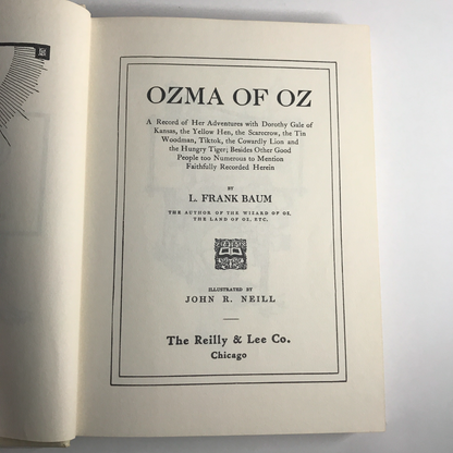 Ozma of Oz - L. Frank Baum - Year Unknown