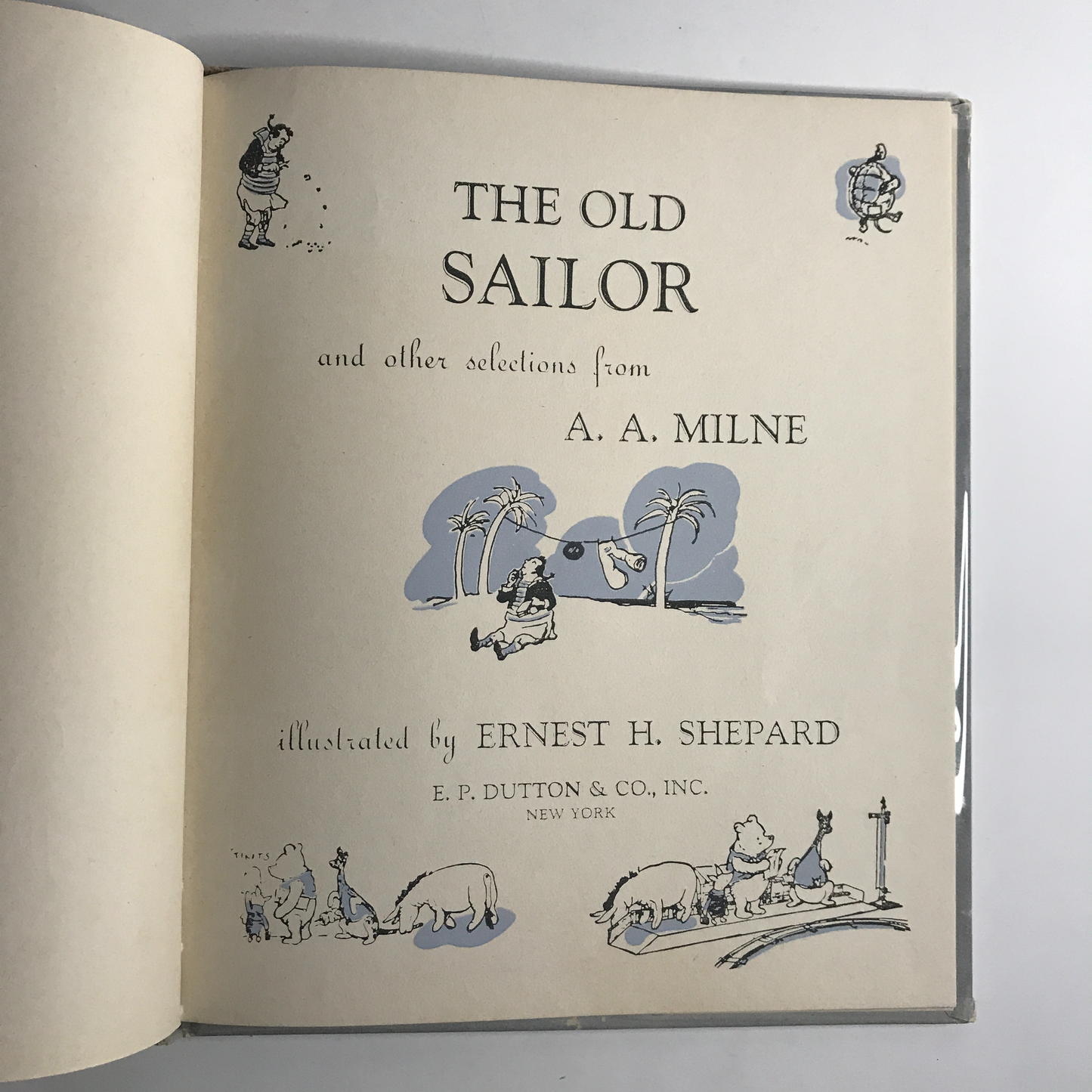 Christopher Robin's Old Sailor - A. A. Milne - 1947