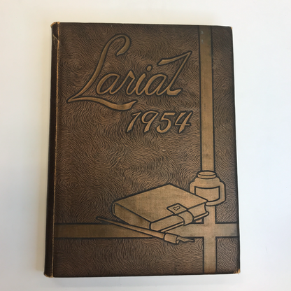 Lariat High School Yearbooks - Oklahoma - 1952, 1953, 1954