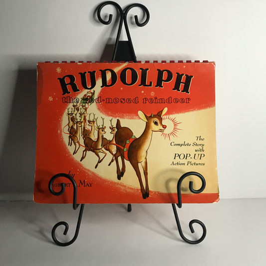 Rudolph the Red-Nosed Reindeer - Robert L. May - Pop Up - 1939