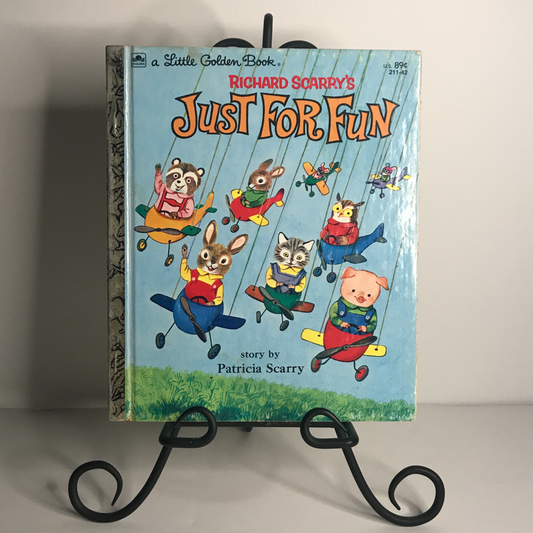 Just for Fun - Little Golden Book - Patricia Scarry - 1960