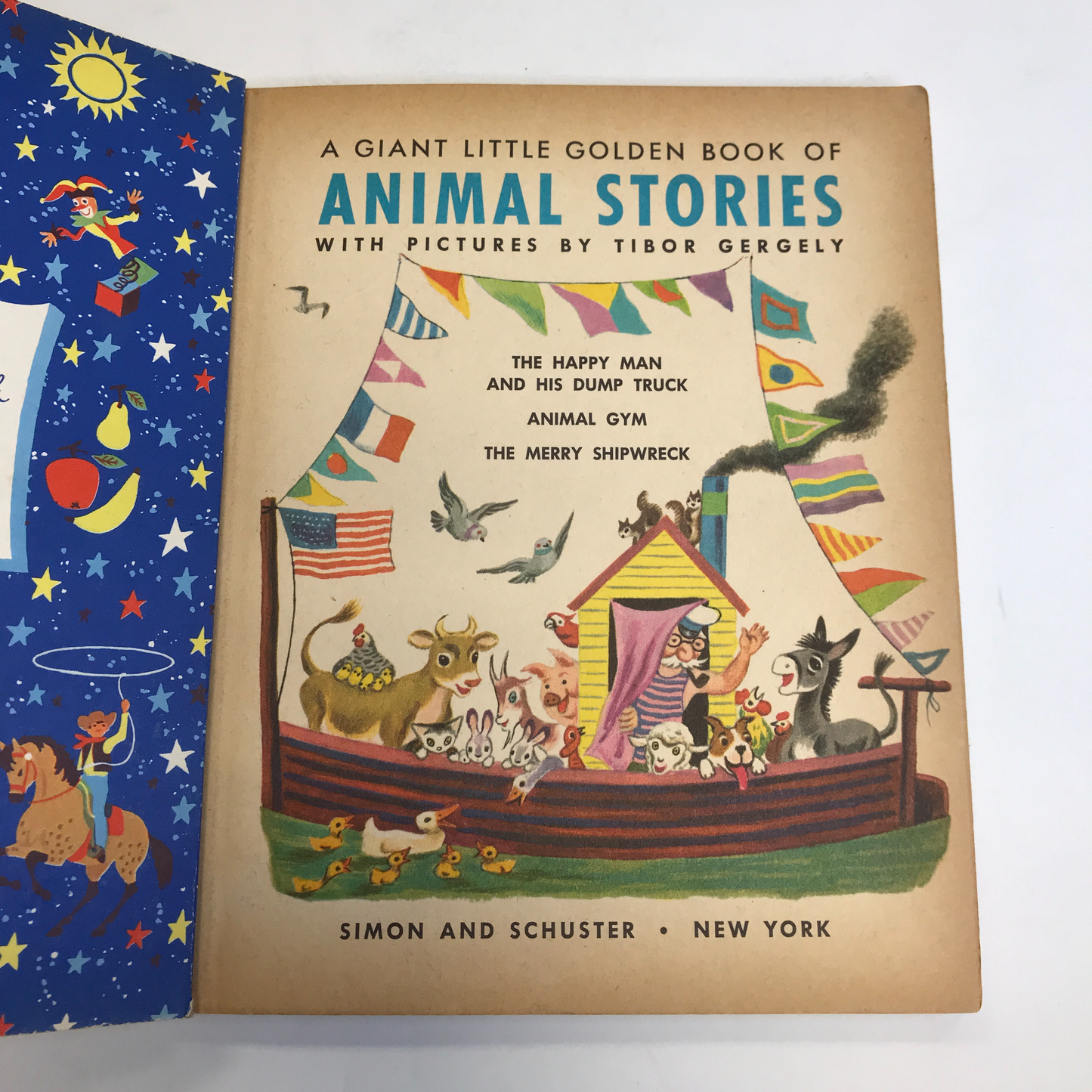 Animal Stories - Little Golden Book - 'A' Print - 1957