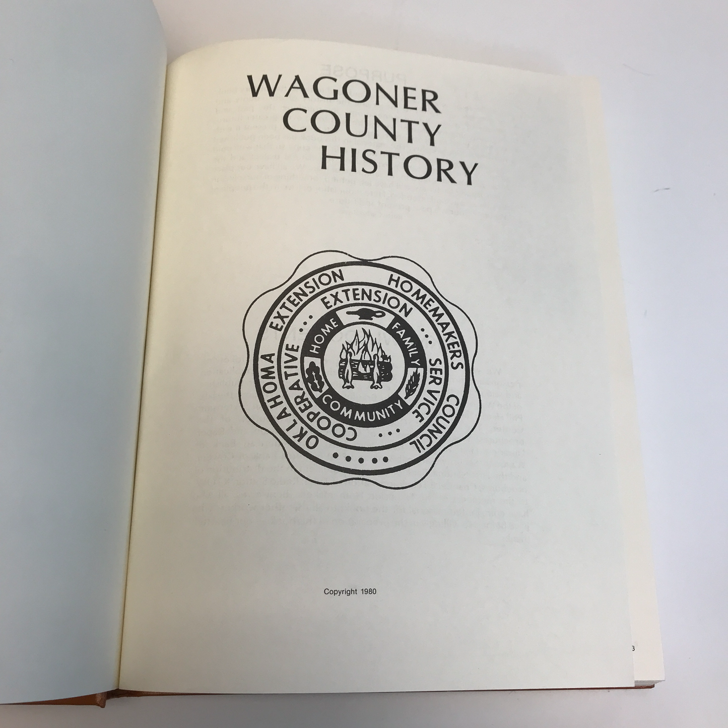 A Look at Wagoner County - Oklahoma History - 1980