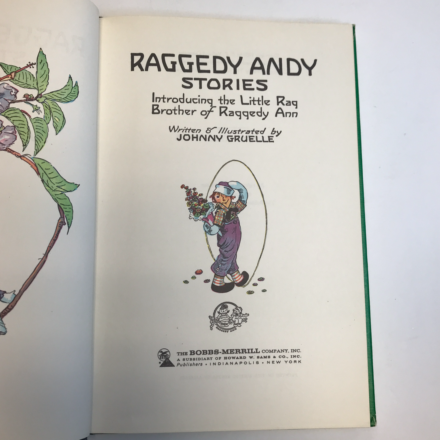 Raggedy Andy Stories - Johnny Gruelle - Reprint - 1960