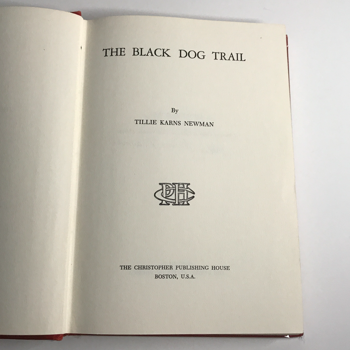 The Black Dog Trail - Tillie Karns Newman - Native American - Signed - 1957