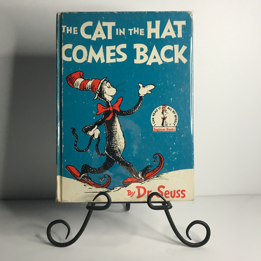 The Cat in the Hat Comes Back - Dr. Seuss - Early Print - B-2 on spine - 1958