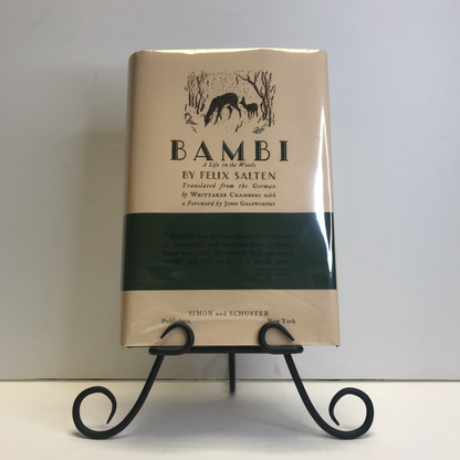 Bambi - Felix Salten - 1st American Edition - 1928