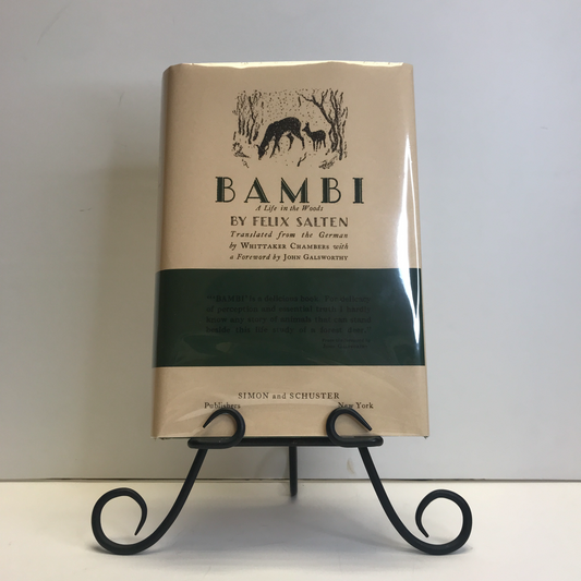 Bambi - Felix Salten - 1st American Edition - 1928