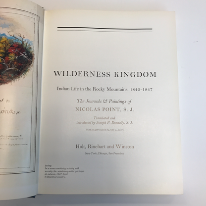 Wilderness Kingdom - Father Nicolas Point - 2nd Printing - 1967