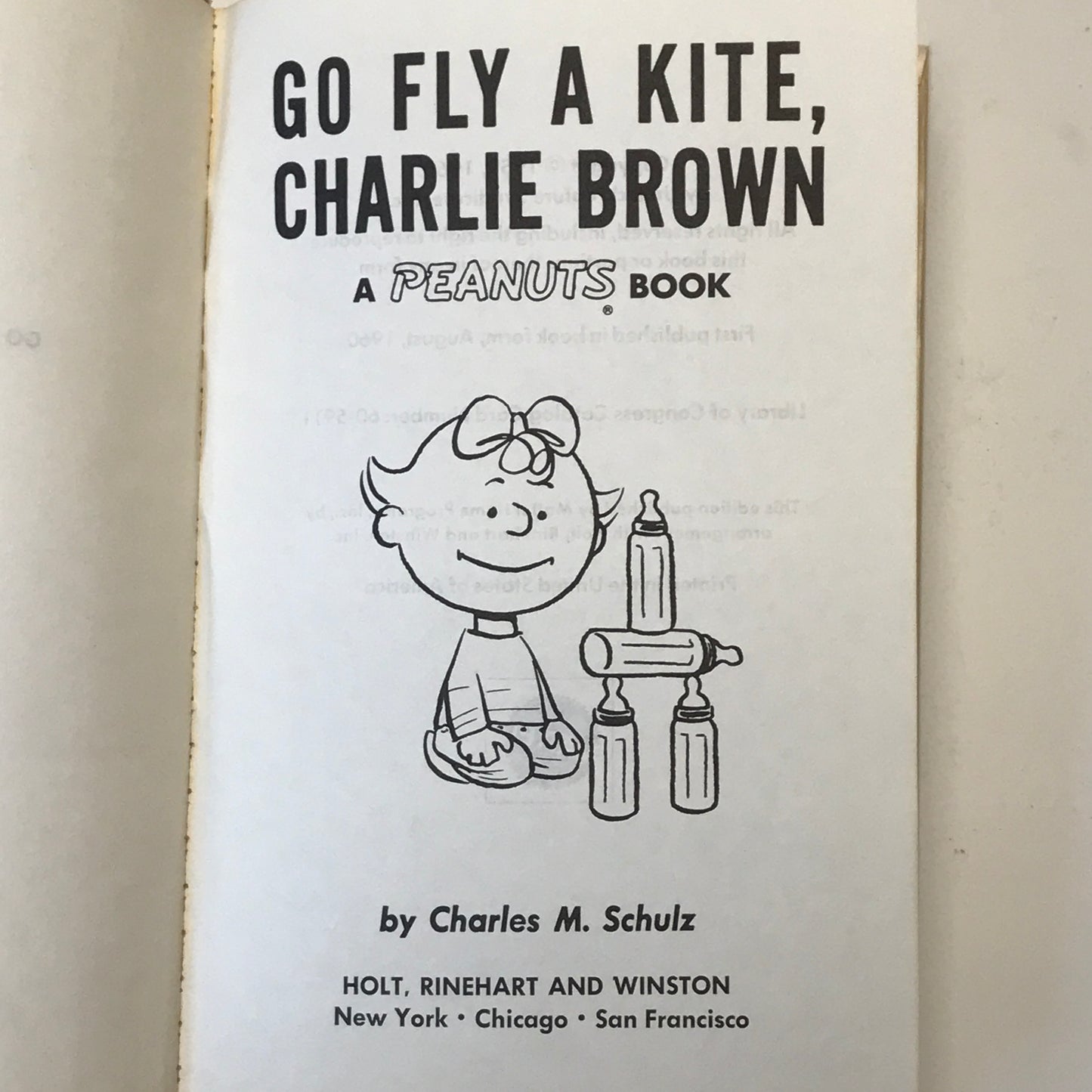 Go Fly a Kite, Charlie Brown - Charles M. Schulz - 1960 - 1st Thus