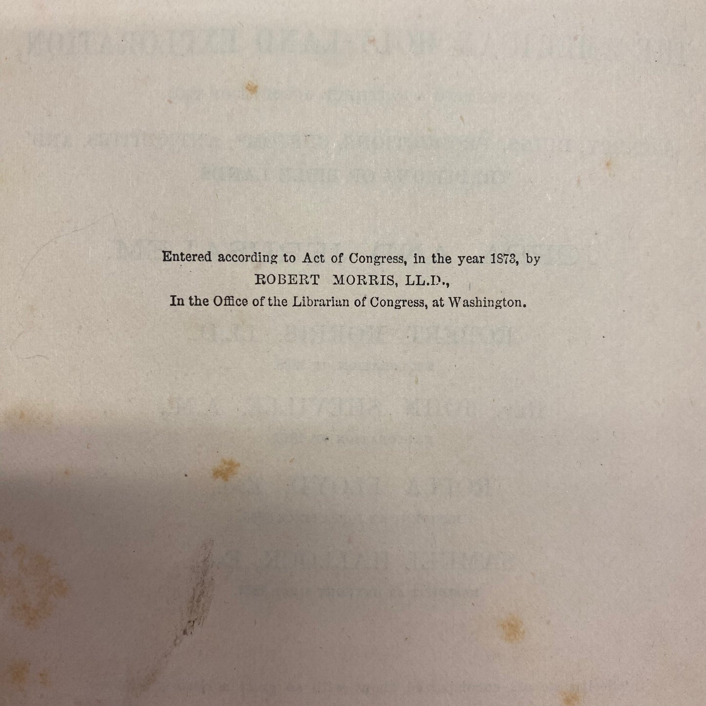 Bible Witnesses from Bible Lands - American Holy Land Exploration - 1874