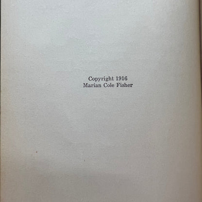 Twenty Lessons in Domestic Science - Marian Cole Fisher - 2nd Edition - 1916