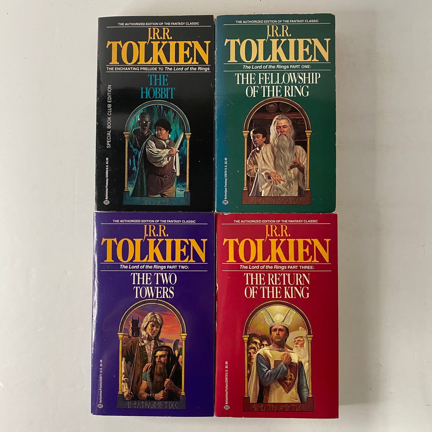 The Lord of The Rings - J. R. R. Tolkien - Box Set - 1982