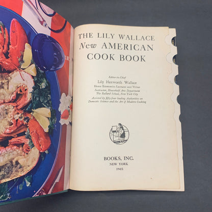 The Lily Wallace New American Cook Book - Lily Haxworth Wallace - 1945