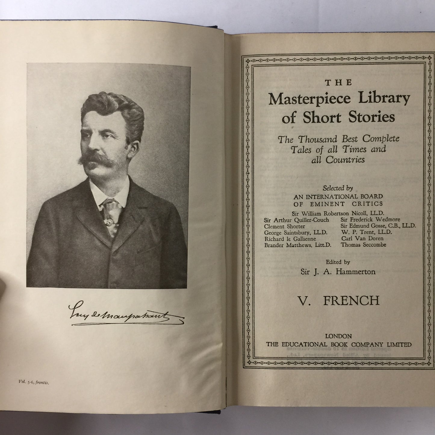 Masterpiece Library of Short Stories: Early Stories Italian - Various - 1923