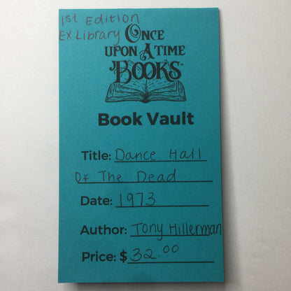 Dance Hall of the Dead - Tony Hillerman - 1st Edition - 1973