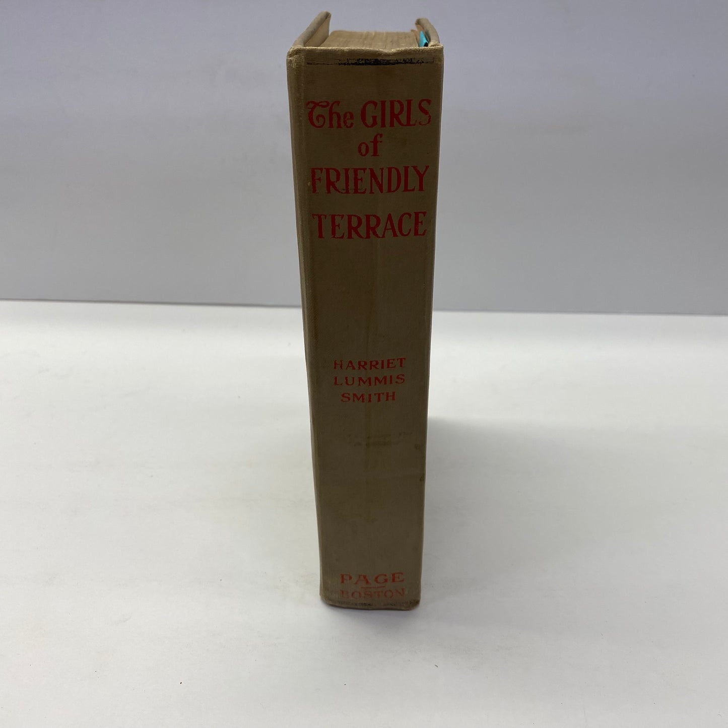 The Girls of Friendly Terrace - Harriet Lummis Smith - 1st Edition - 1917