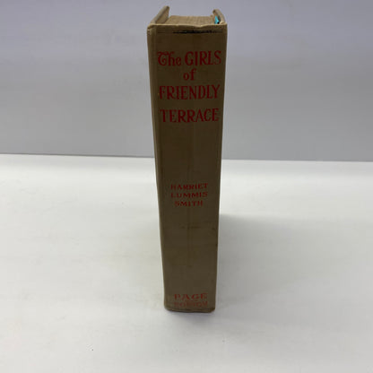 The Girls of Friendly Terrace - Harriet Lummis Smith - 1st Edition - 1917