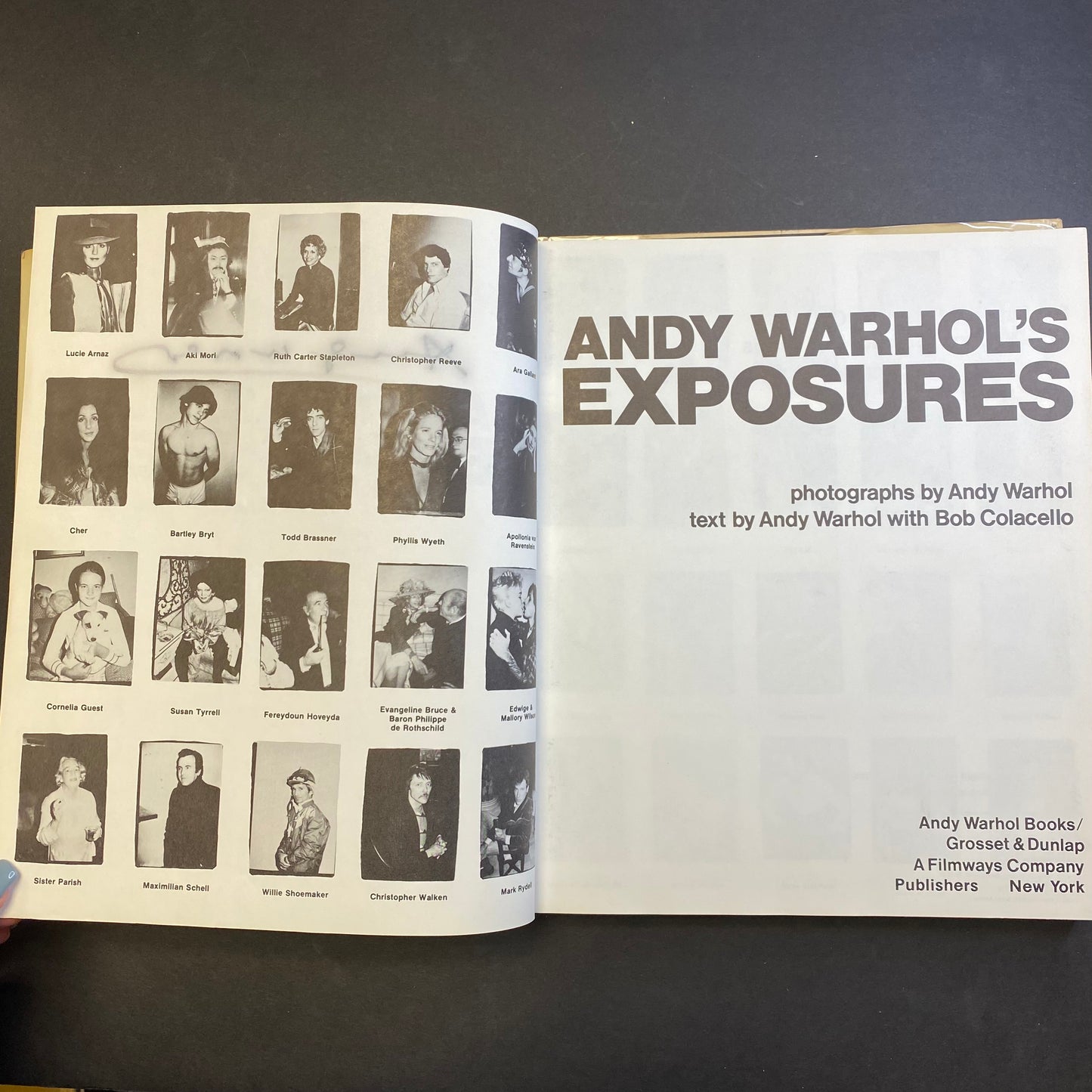 Andy Warhol’s Exposures - Andy Warhol - 1st Edition - 2x Signed - 1979