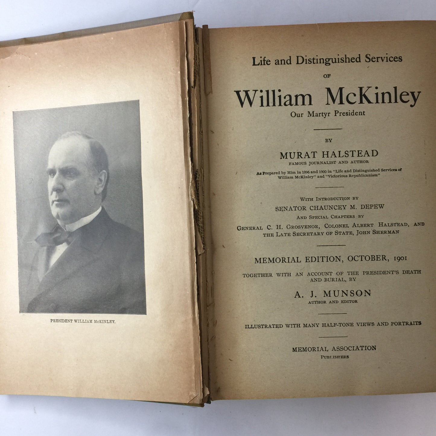 Life and Distinguished Services of William McKinley - Murat Halstead