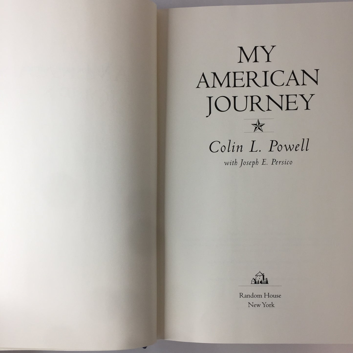 My American Journey - Collin Powell - Signed - 1995