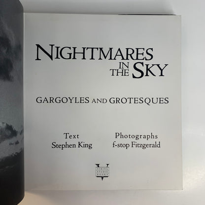 Nightmares in the Sky - Stephen King - 2nd Print - 1988