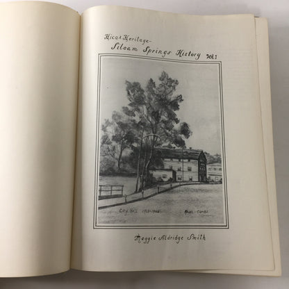 Hico, A Heritage Siloam Springs History - Maggie Aldridge Smith - 1976