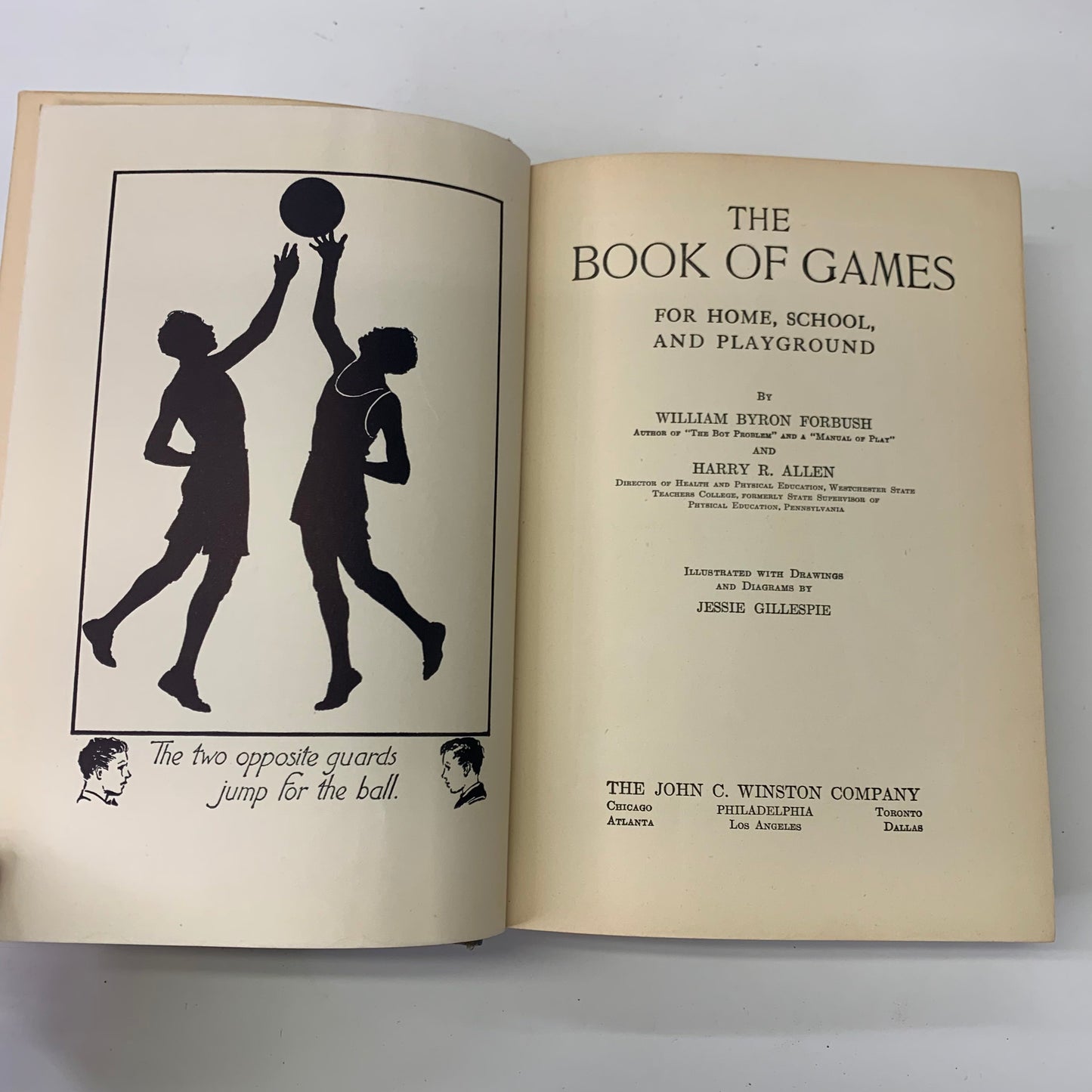 The Book of Games for Homeschool and Playground - William Byron Forbush and Harry R. Allen - 1939