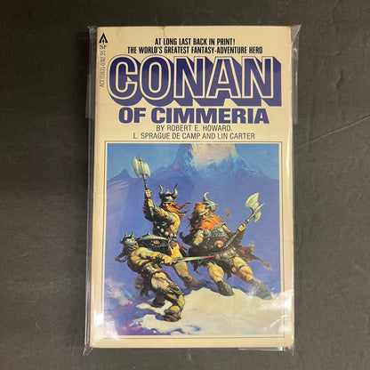 Conan of Cimmeria - Robert E. Howard - Frazetta Cover - 1969