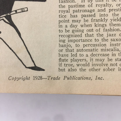 Musical America Collection - Trade Publications  - Missing Front Adds - Vol. 48 - 1928-29