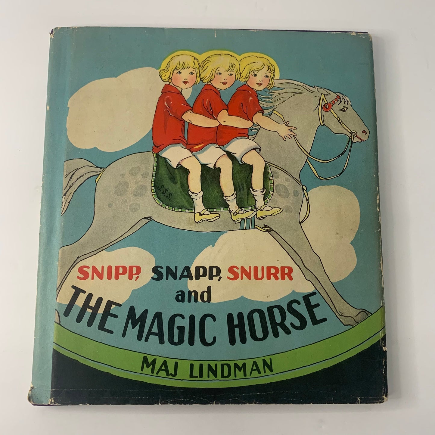 Snipp, Snapp, Snurr and the Magic Horse - Maj Lindman - 4th Print - 1939