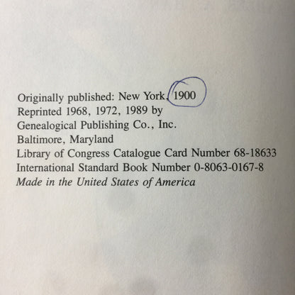 Ohio Valley Genealogies - Charles A. Hanna - 1989