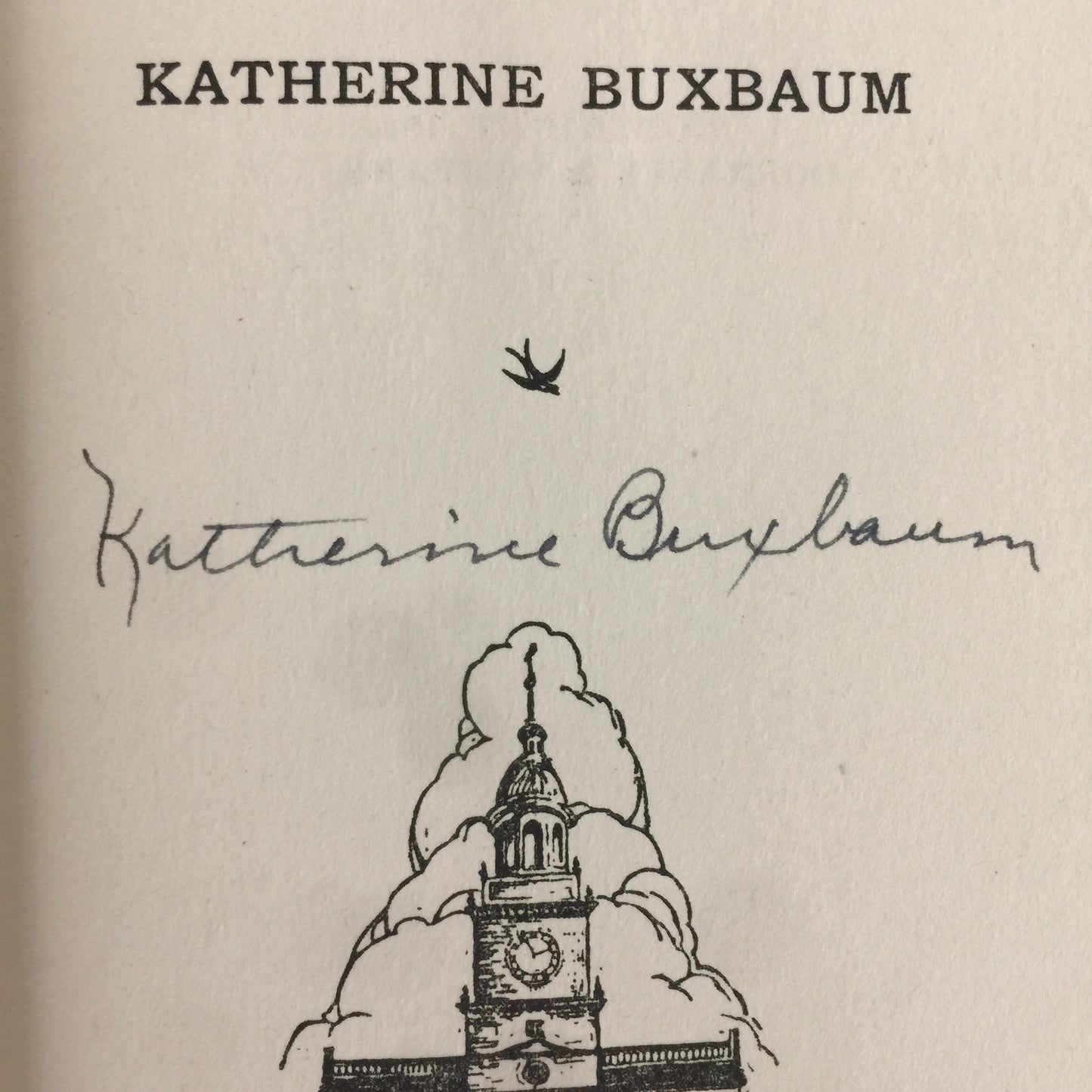 Iowa Outpost - Katherine Buxbaum - Signed - 1st Edition - 1948