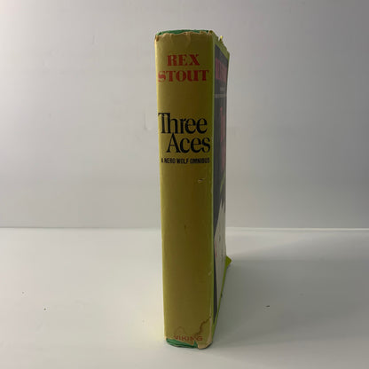 Three Aces - Rex Stout - Book Club Edition - 1971