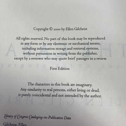 The Cabal and Other Stories - Ellen Gilchrist - 1st Edition - 2000