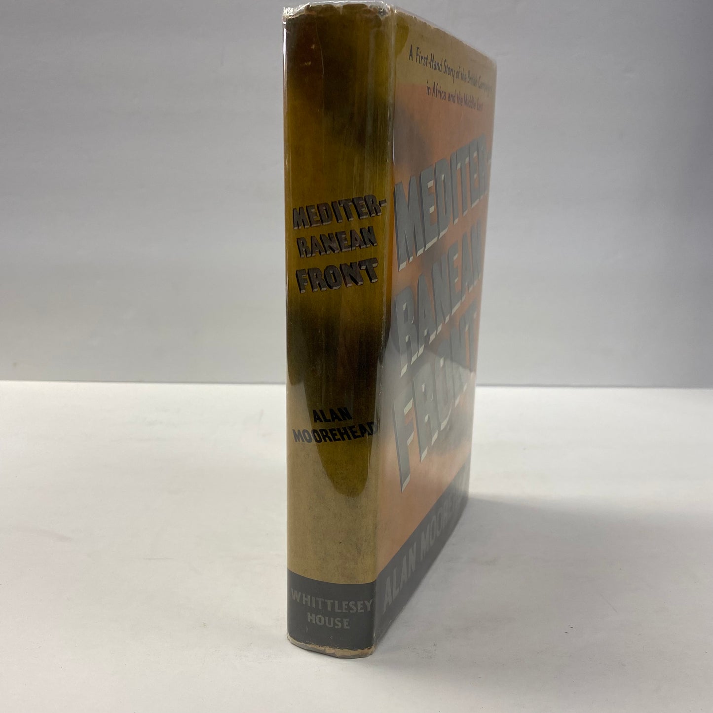 Mediterranean Front - Alan Moorehead - 1st Edition - Maps - 1942