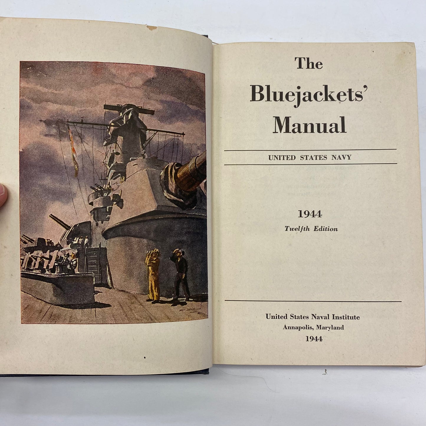 The Bluejackets’ Manual - U. S. Navy - 1944