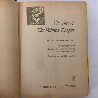 The Case of the Painted Dragon - George Wyatt - 1st Edition - 1961