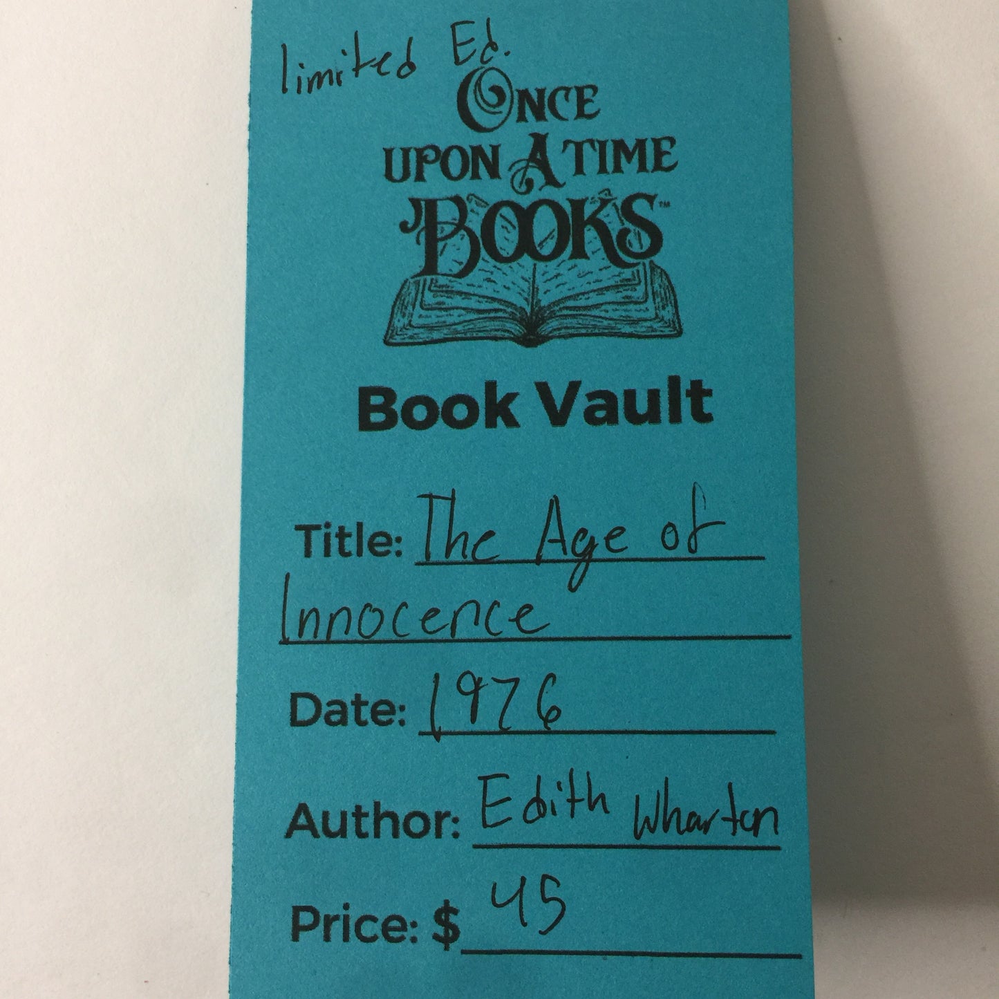 The Age of Innocence - Edith Wharton - Franklin Library - Limited Edition - 1976