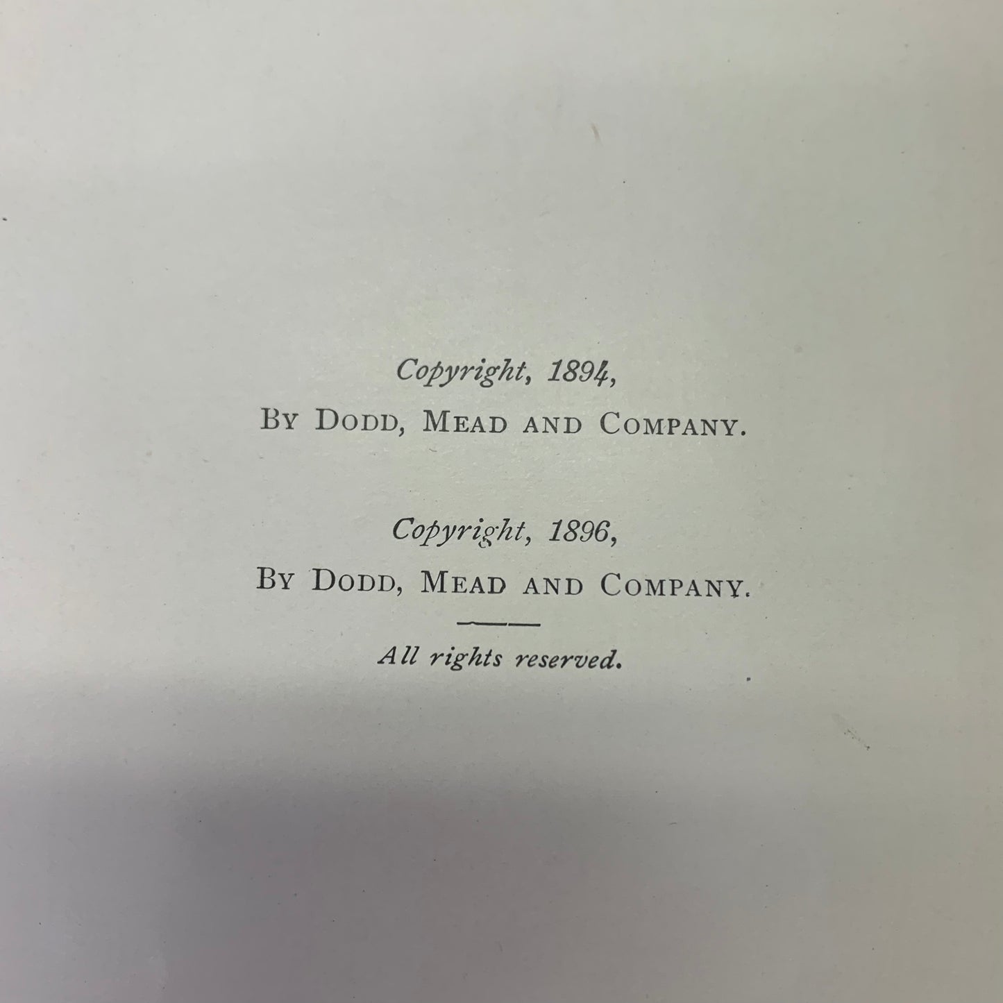 Beside the Bonnie Brier Bush - John Mclaren - 1st Thus - 1st American Edition - 1896