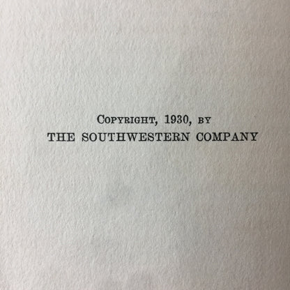 Mary Lyles Wilson’s New Cook Book - M. L. Wilson - 6th Edition - 1930