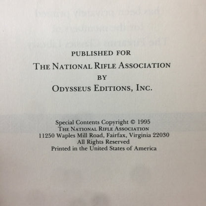 The Rifle in America - Philip Sharpe - 1st Edition - 1995