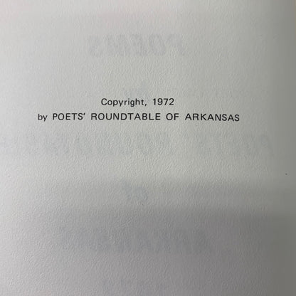 Poems - Poets’ Roundtable of Arkansas - 1972