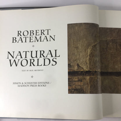Robert Bateman Natural Worlds - Rick Archbold - Signed - 1996