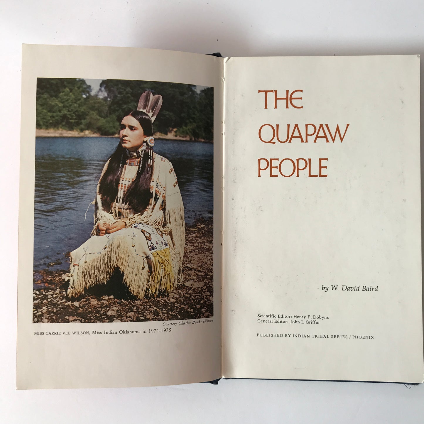 The Quapaw People (Indian Tribal Series) - David Baird - Limited Edition - 1975