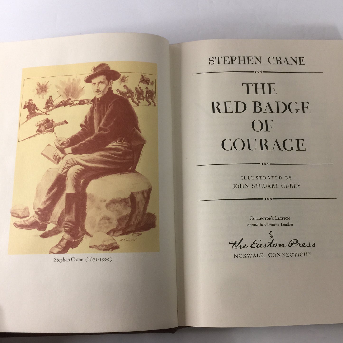 The Red Badge of Courage - Stephen Crane - Easton Press - Collectors Edition - 1980