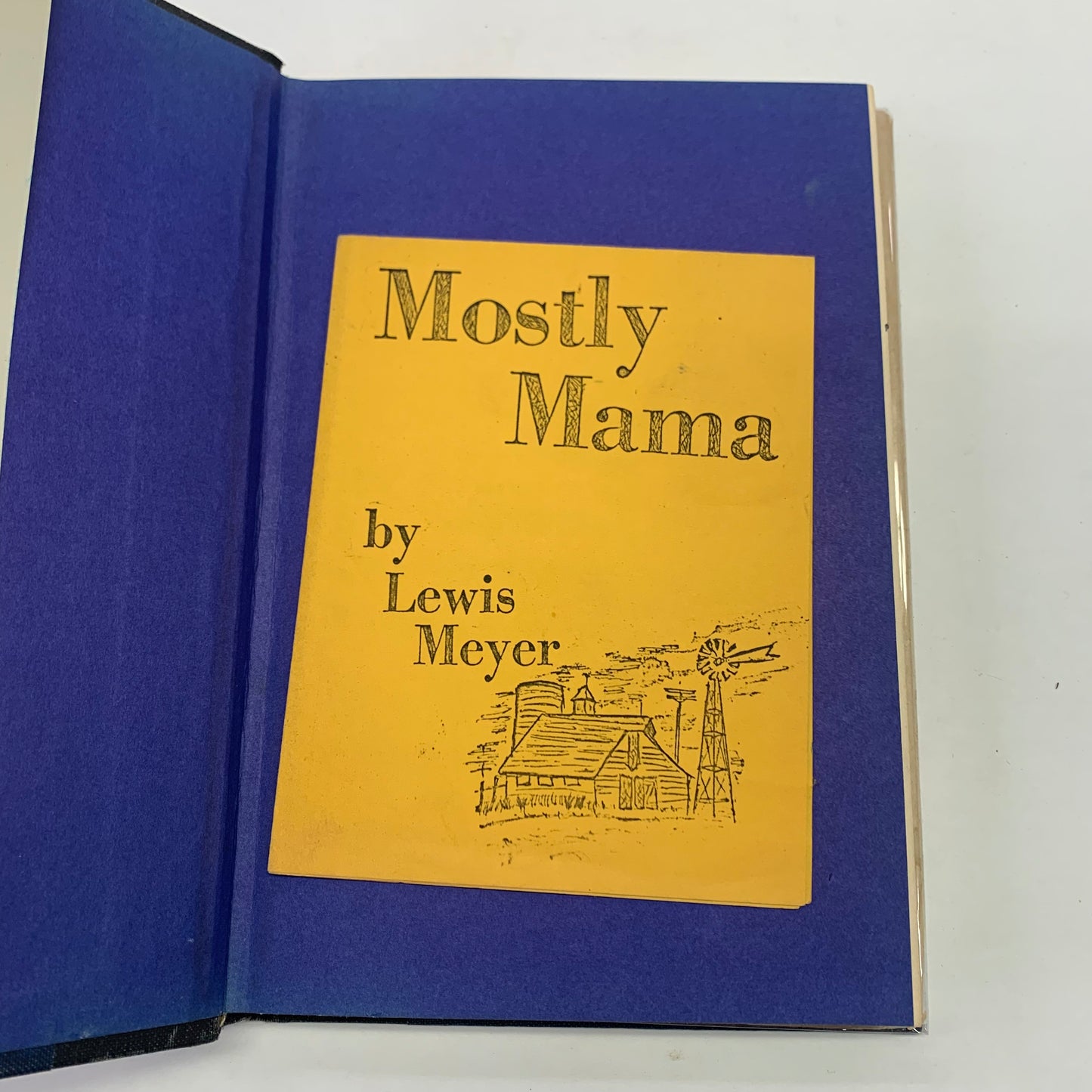 Mostly Mama - Lewis Meyer - Signed - 1st Edition - 1971