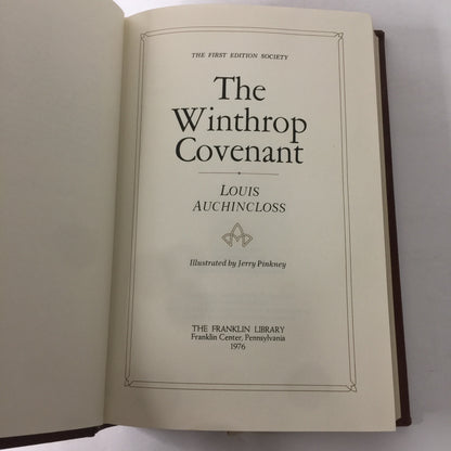 The Winthrop Covenant - Louis Auchincloss - Franklin Library - Limited 1st Edition - 1976