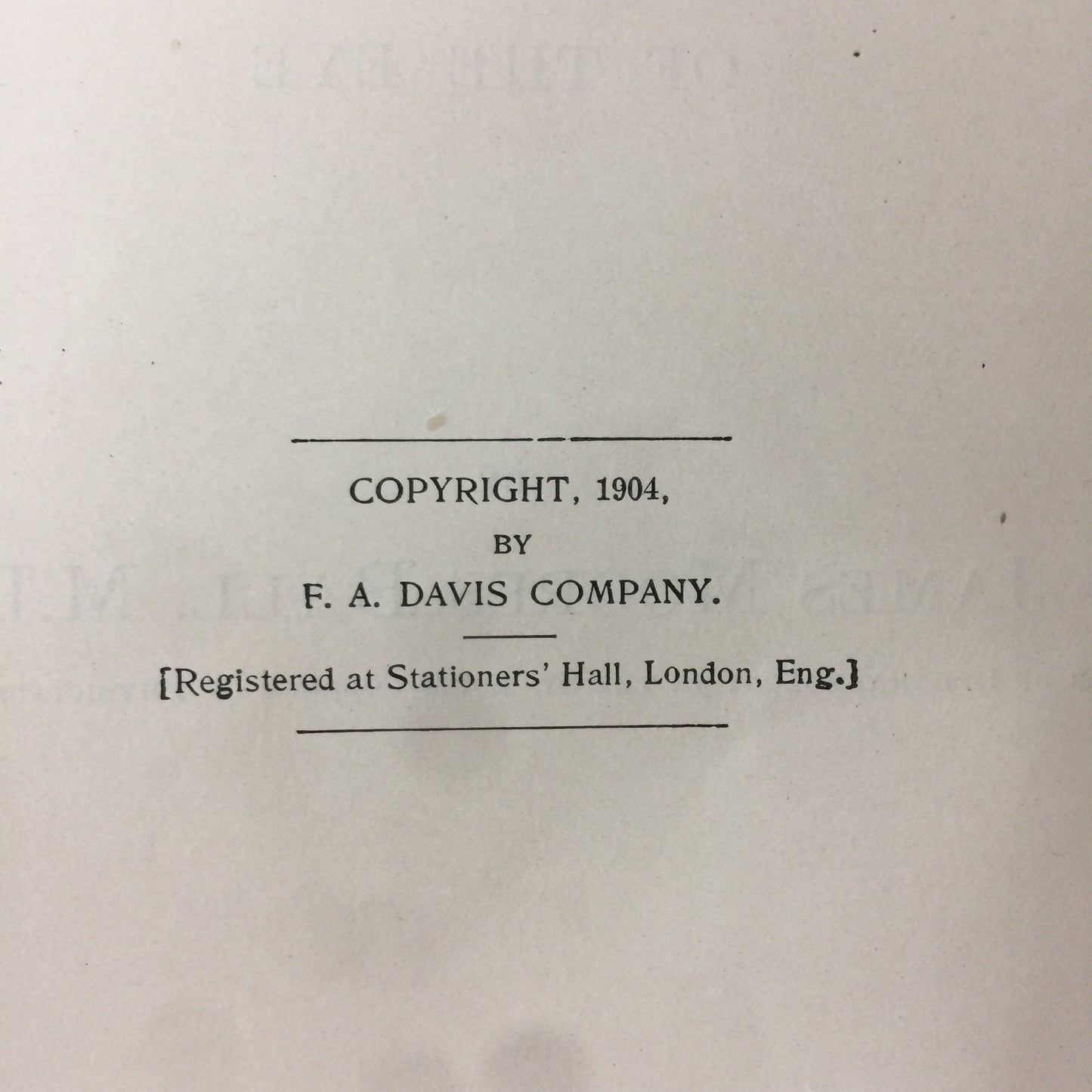 Modern Opthalmology - James Moores Ball - 1904