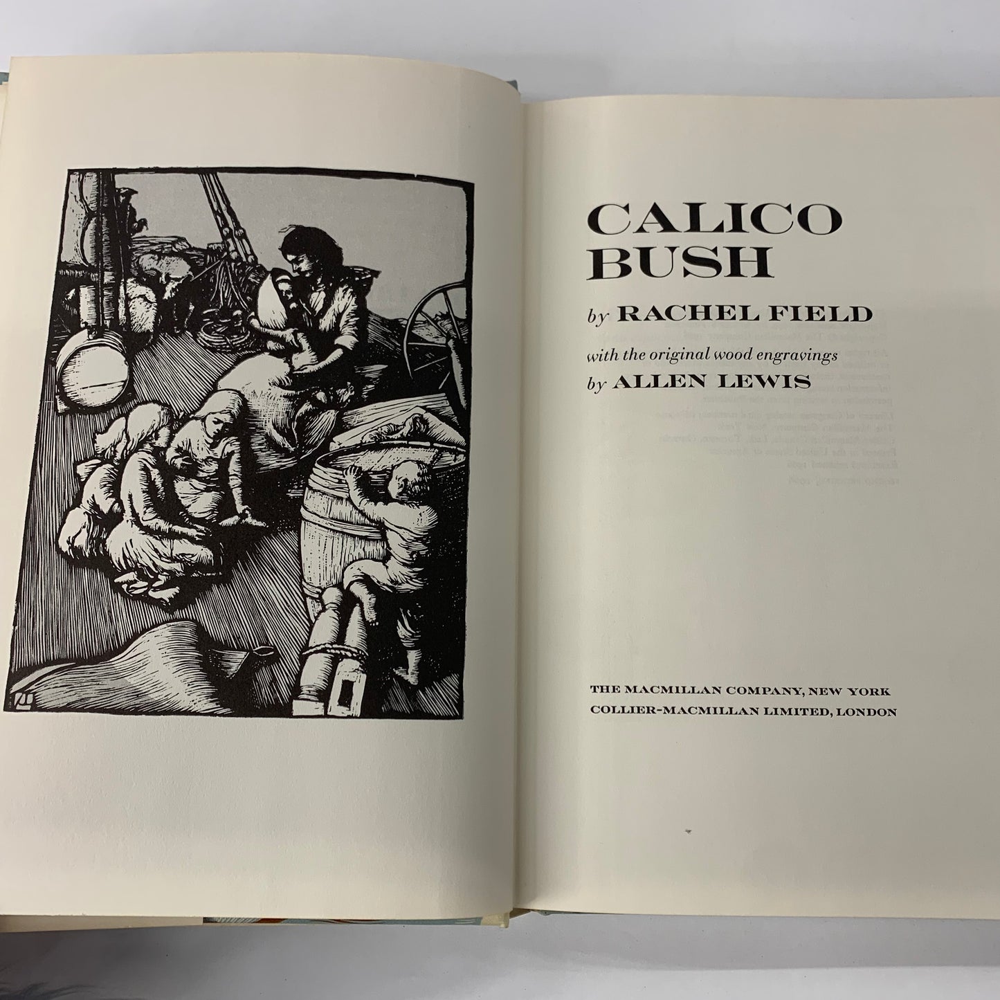 Calico Bush - Rachel Field - 2nd Print - 1966